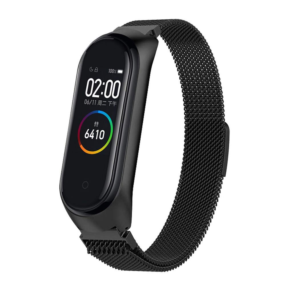 Xiaomi Mi Band 4 Metal Stainless steel Strap Milanese Light weight World Premium Quality