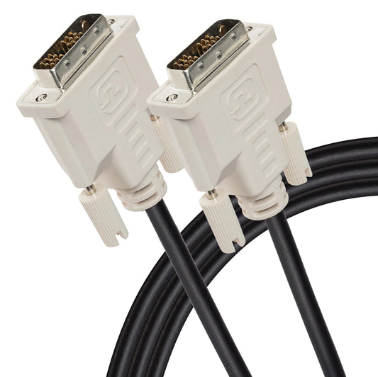 🔌 18-Pin DVI-D Single Link Cable (Male to Male) – Branded, 100% Original