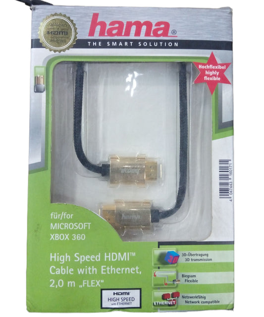 HDMI to HDMI Cable Gold Plated | High-Speed 4K Ultra HD | Durable & Shielded HDMI Lead
