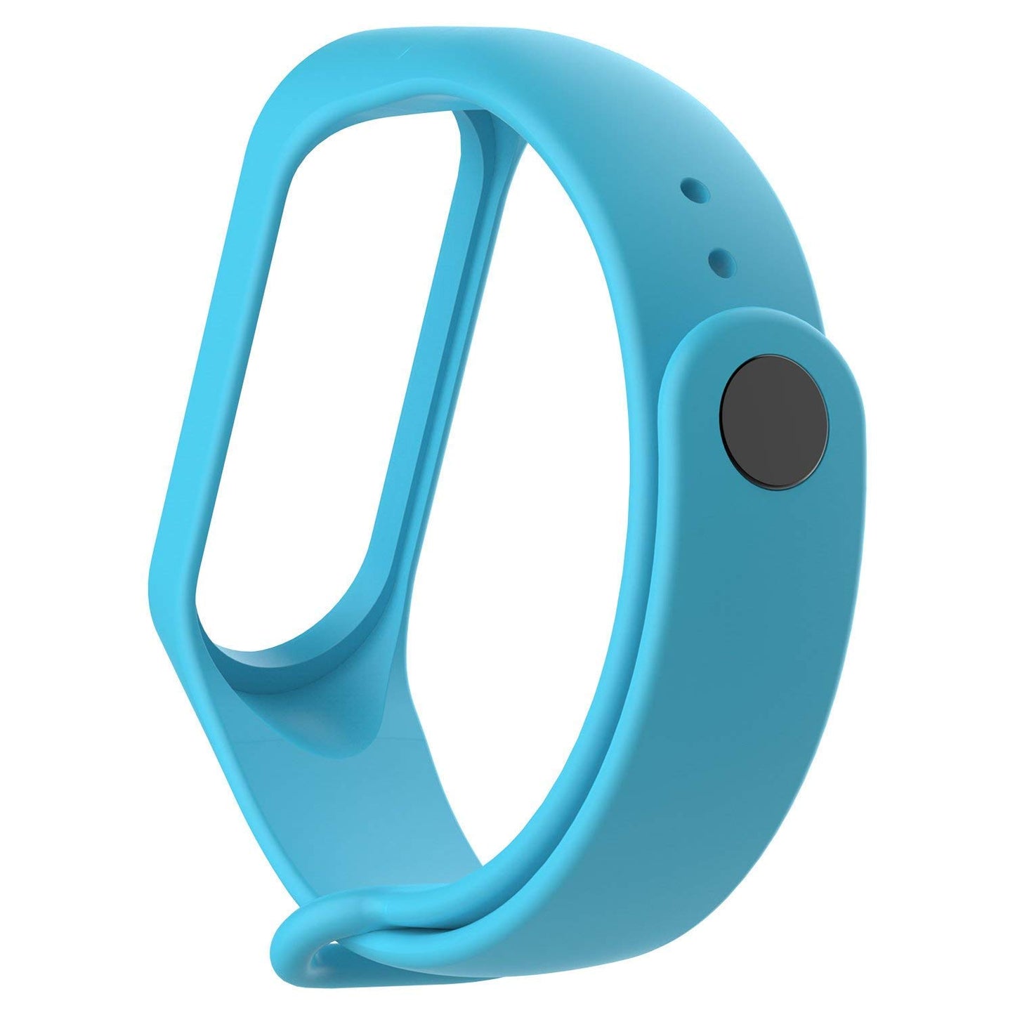 Original Strap Mi 4 Mi 3 Xiaomi Mi Band 3 Xiaomi Mi Band 4 Silicone Strap Sky Blue fashionable color full Pk Worldal