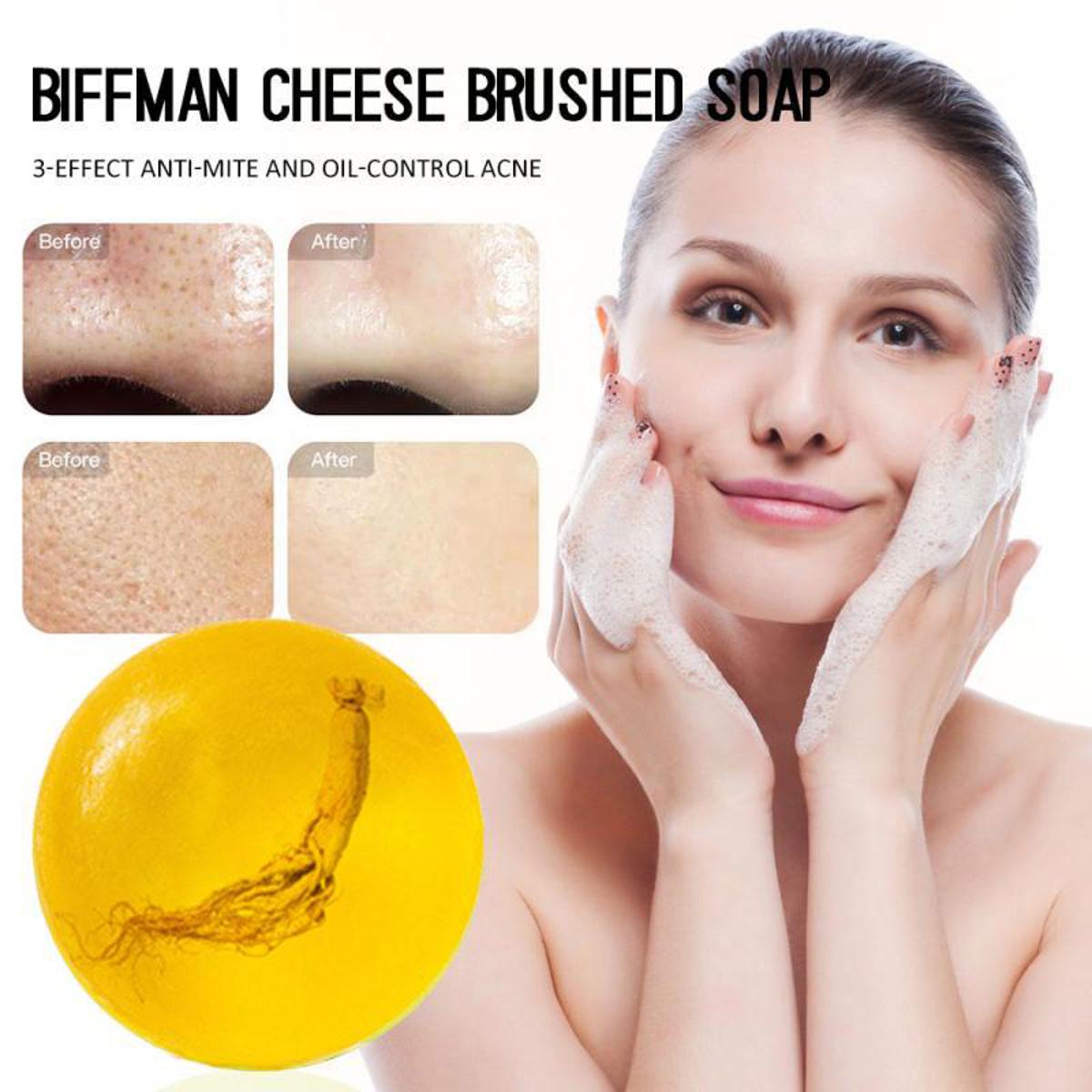 soap Sophora flavescens mite-removing soap wash face sulfur soap facial cleaning female and male mite-removing handmade