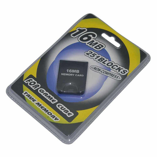 Game Cube Memory Card 16MB (251 Blocks) – Non-Compressed