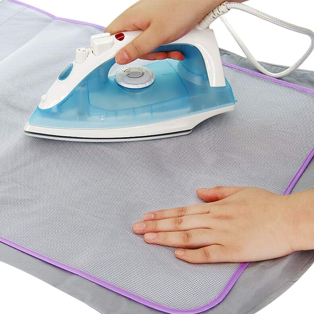 Pressing Cloth for Ironing Scorch Mesh Cloth Scorch-Saving Ironing Protector Insulation Pad 35x50mm