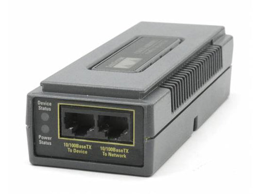 Genuine AIR-PWRINJ3 AIR-PWRINJ3= 48V 0.32A PoE Power Over Ethernet Injector AC Adapter Compatible with Cisco Aironet 350 1100 1130 1130AG 1200 1230AG 1240 1240AG Series AP