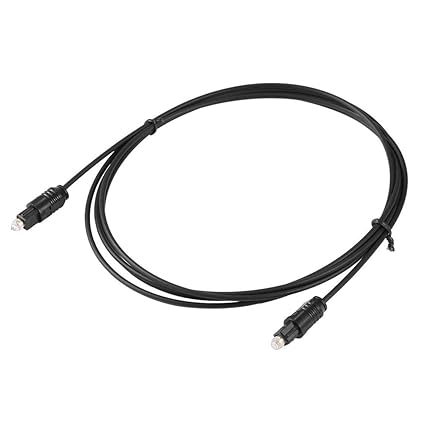 1.5 Digital Optical Cable Audio Fiber Optical SPDIF Audio Cable TosLink Cable