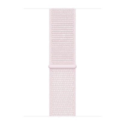 ⌚ Nylon Sport Loop Strap – New Fashion Colorful Band for iWatch  38mm / 40mm / 41mm | Pearl Pink
