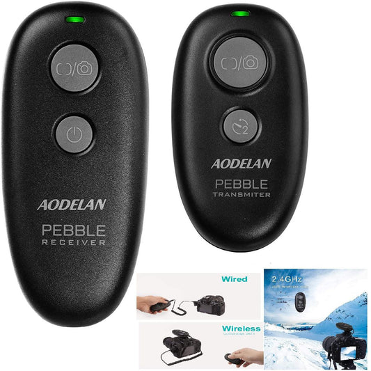 Camera Wireless Shutter Release Remote Control for Son.y a7III, a9, a7RIII, a7RII, a7M3,a7M2, a7sII, A6000, HX300, RX100ii, RX100 V(A), RX100 VI, a850, a55, a67, a77, a99; Replace RM-L1AM and RM-SPR1