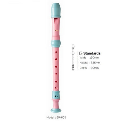 Soprano Vertical Flute, Chinese Recorder, Upright Saxophone,  Musical Instruments, Alto Musician, 8 Hole, Sling  SHEPHERD SR-605