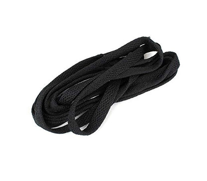 Vist Fox Strap Shoelaces Stretch Lock Shoe Laces with Blue Metal Buckle