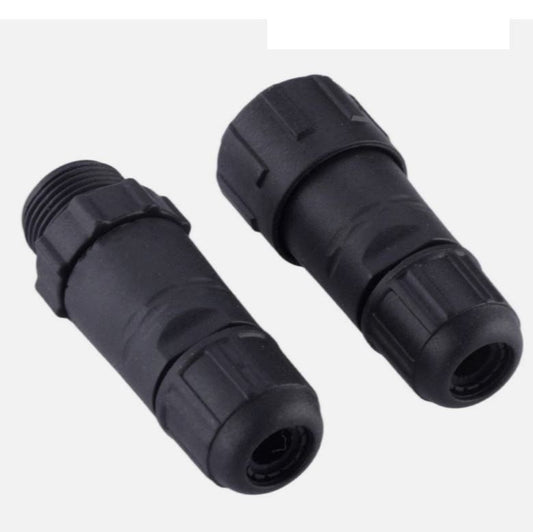 4 Pin Male Female Waterproof Cable Connector Set – Outdoor Wire Harness Adapter Socket for Boat, Marine & Automotive Use