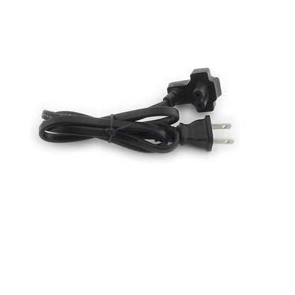 125V 3A 2-Pin Prong Power Cord – Durable AC Power Cable for Electronics, Chargers & Small Appliances (High Quality, Universal Use)