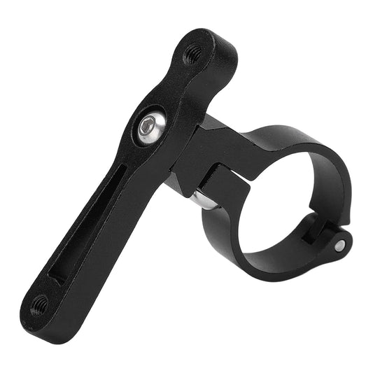 Seatpost Water Bottle Holder, Durable Clear Design Bicycle Bottle Holder Adapter Adjustable Convenient Aluminum Alloy for Outdoor Riding(Black)