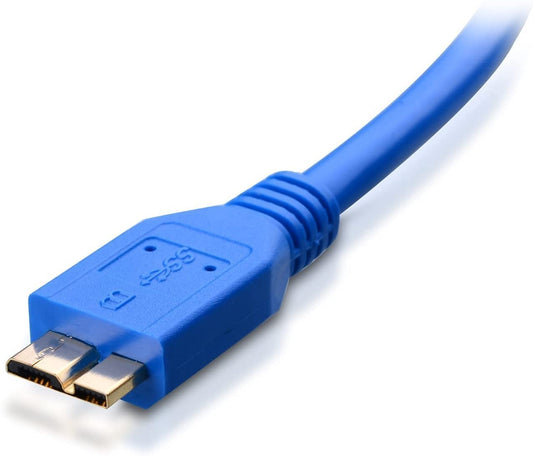 High Performance USB 3.0 Micro B Cable for External Hard Drive – Fast Data Transfer & Sync Cable