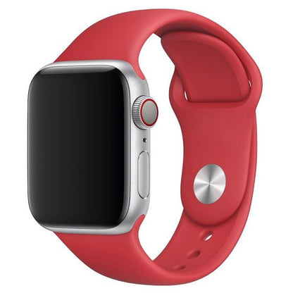 Sport Band Watch 42mm / 44mm / 45mm / 49mm Rose Red Silicone