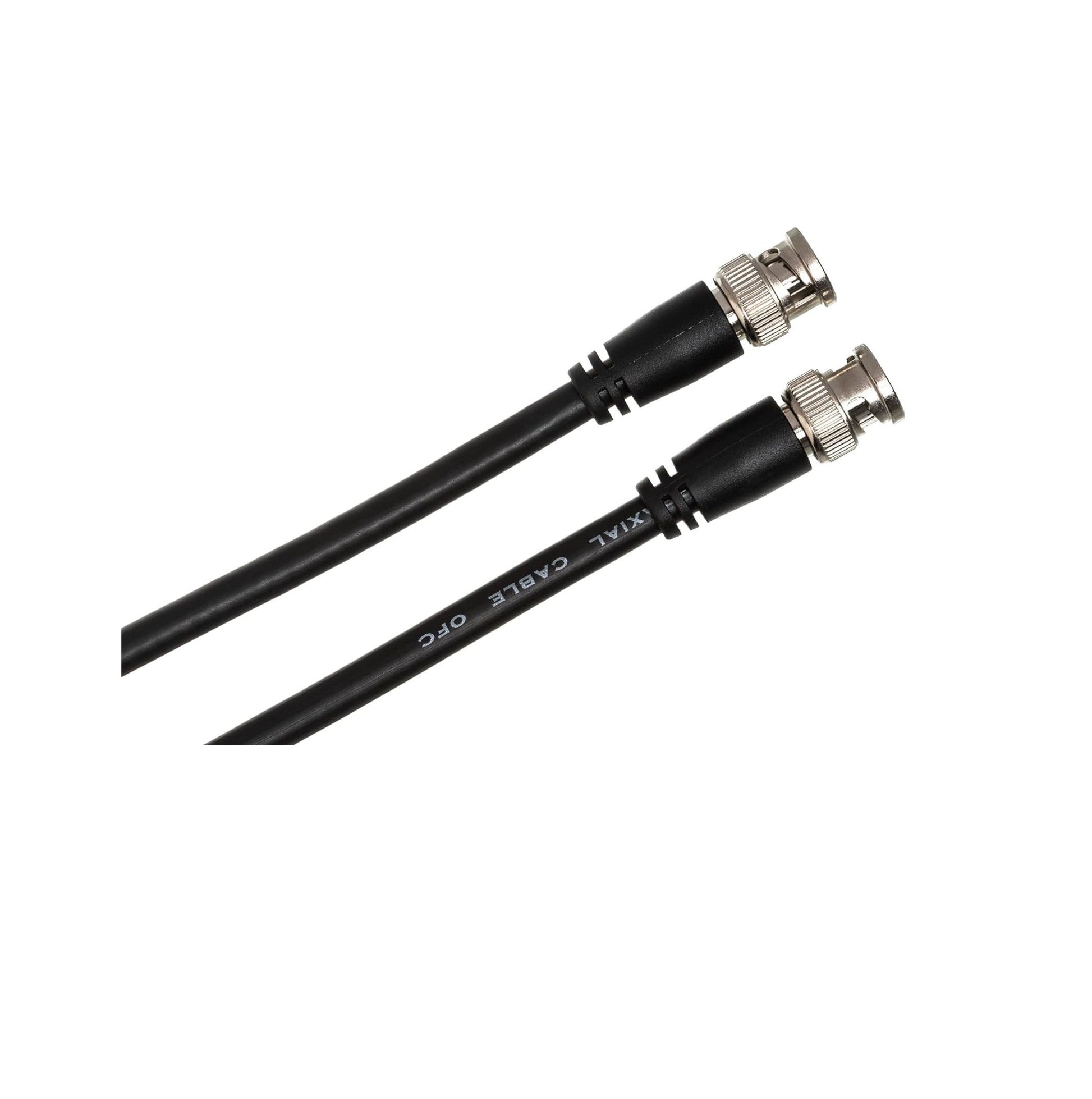 2 Meter MainCore BNC to BNC RG58 50 Ohm CCTV Camera Video Coaxial Cable Lead Black