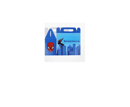 PACK OF 3 SPIDERMAN GOODIE BOXES l BIRTHDAY PARTY DECOR