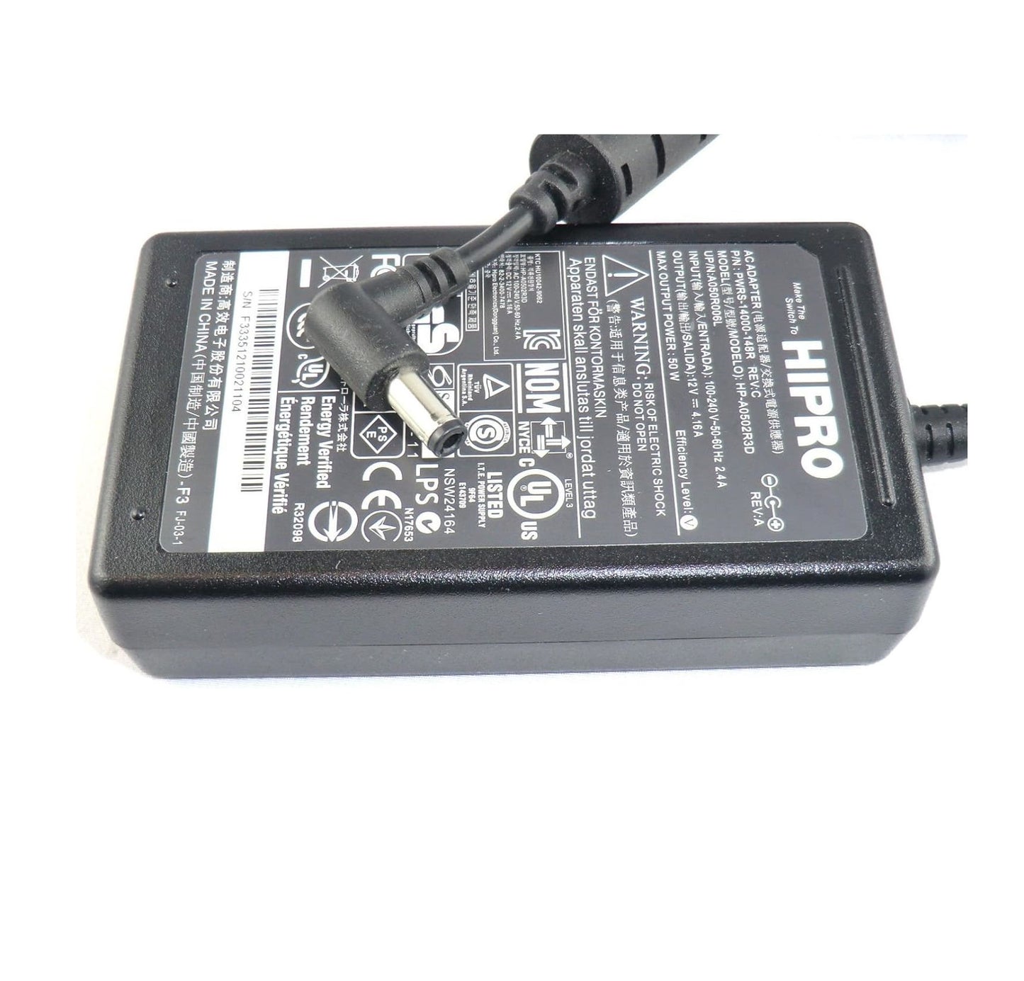 🔌 12V 3.33A AC/DC Adapter – High-Quality 40W Power Supply High quality Heavy Duty branded