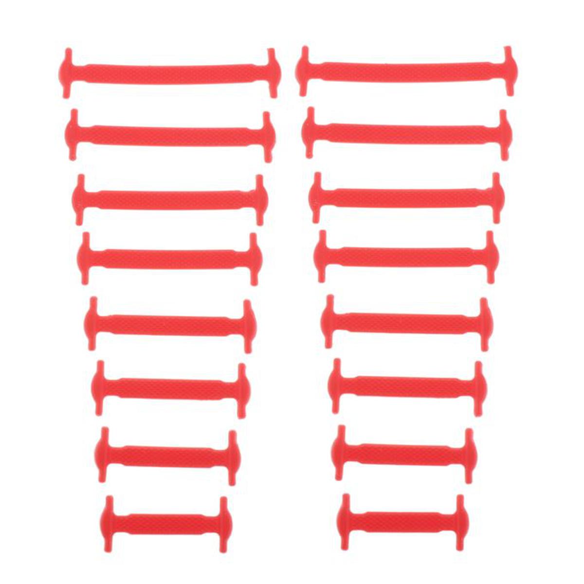 Adult Silicone Elastic Shoelaces Fashion  Athletic No Tie Shoe Lace All Sneakers Fit Quick Shoe Lace