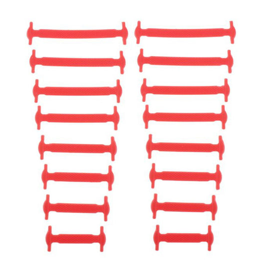 Adult Silicone Elastic Shoelaces Fashion  Athletic No Tie Shoe Lace All Sneakers Fit Quick Shoe Lace