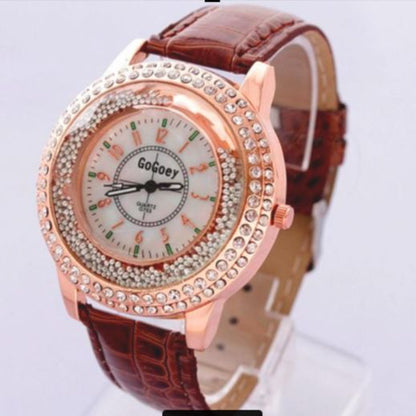 Causal Fashion Diamond Women quartz Watch Bracelet Ladies Colorful gemstones Wrist Watches