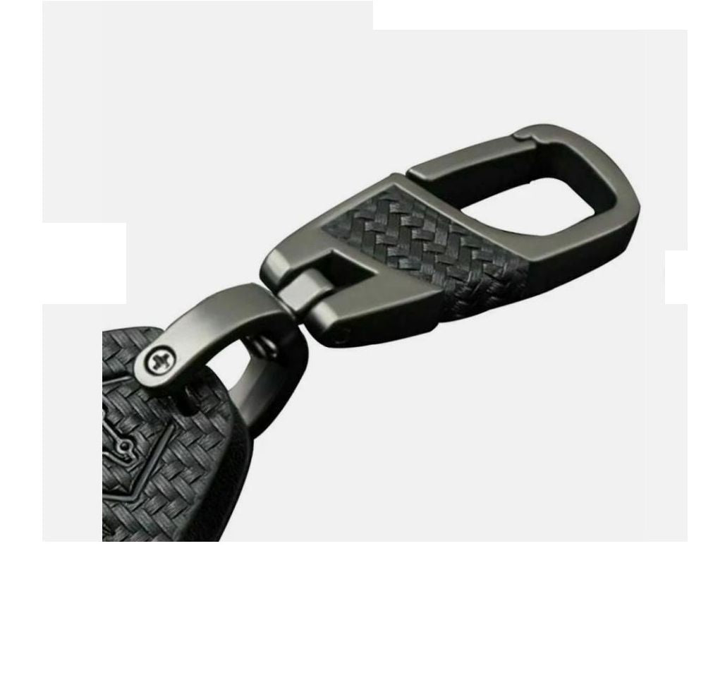 (1 Pc) Premium Metal D Shape Keyring – Durable Car, Motorcycle & Office Key Holder Ring, Heavy Duty Keychain