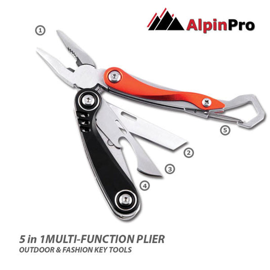 5 in 1 Multifaction plier outdoor & fashion key tool MULTITOOL MP-014