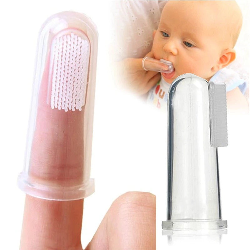 Baby Finger Toothbrush & Gum Massager food grade silicone rubber