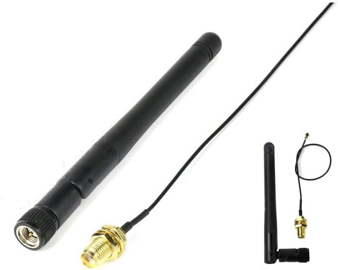 Dual Band WiFi Antenna for Raspberry Pi Compute Module 4 (CM4) – SMA Male Connector, 2±0.5 dBi Gain Compatible External Antenna 2.4GHz / 5GHz