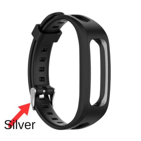 Fit for 3E Band 4 Running Band Adjustable Sport Silicone Wear-Resist Strap Wristbands Bracelet, A One