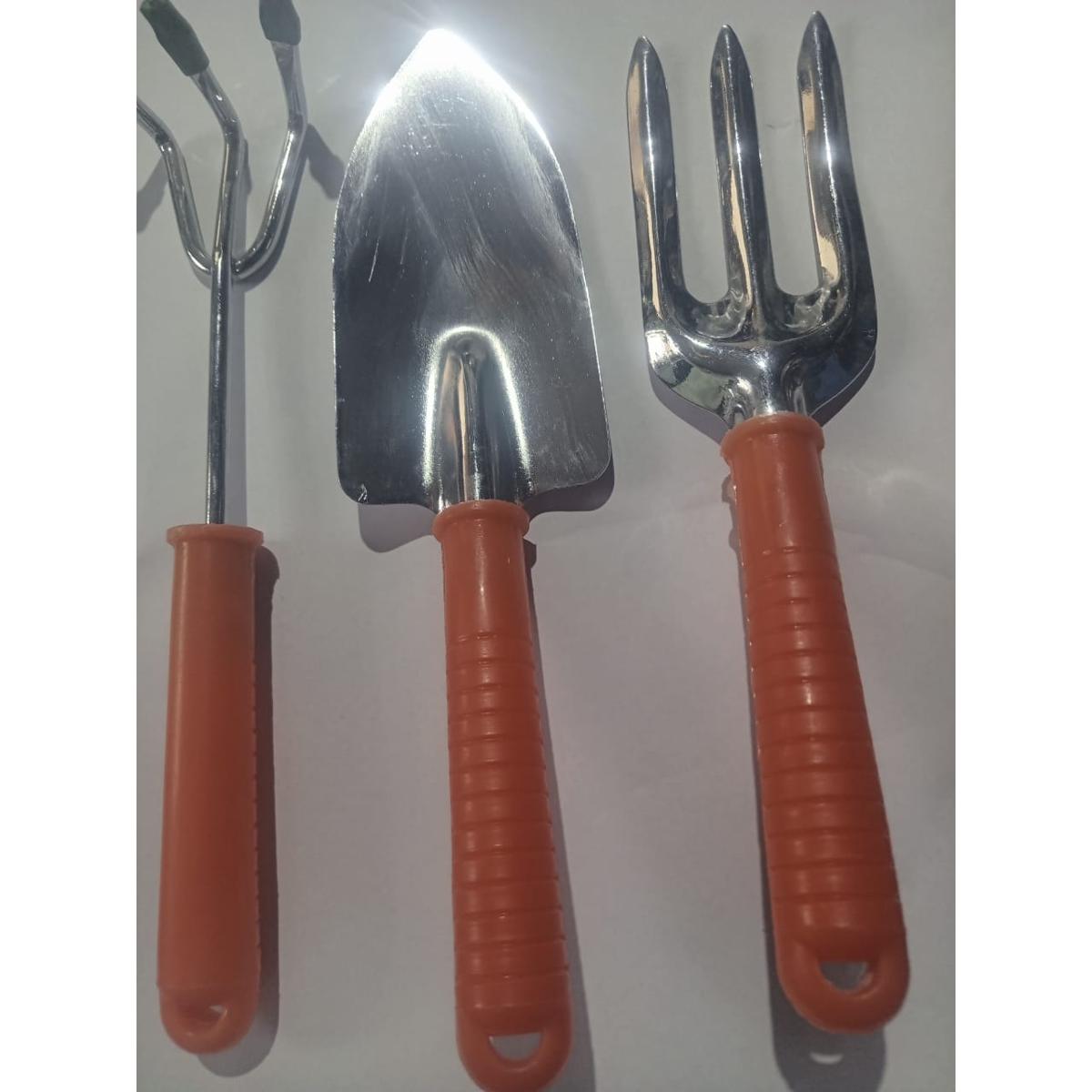 3  Pieces Gardening Tool Set Four-piece Garden Kit Household Wear-resistant Handheld Anti-corrosion Sowing Instruments