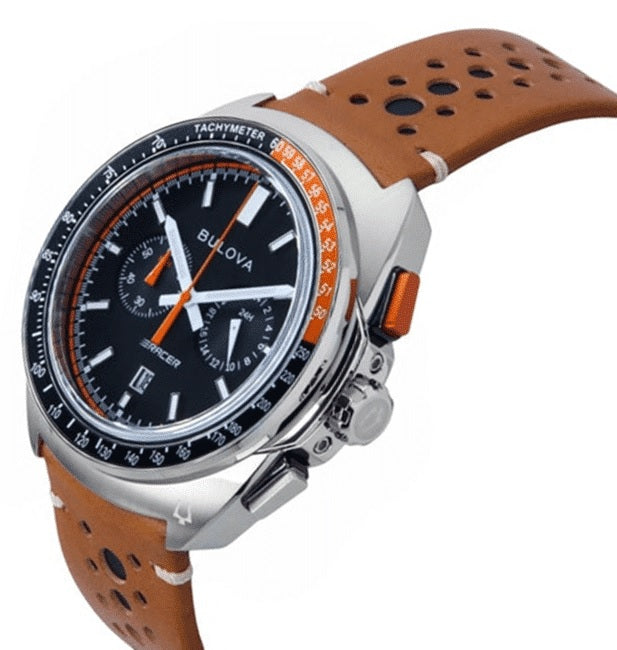 ⌚ 22 mm Premium Leather Branded Watch Strap – Classic Brown 22mm