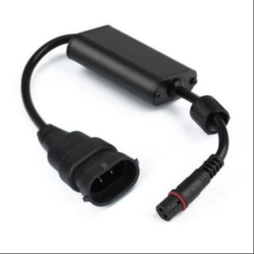 1PCS universal Car LED Headlight CANbus Decoder Adapter | Error Free Anti-Flicker Canceller | Plug & Play LED Load Resistor for H11/H4/H7 Bulbs