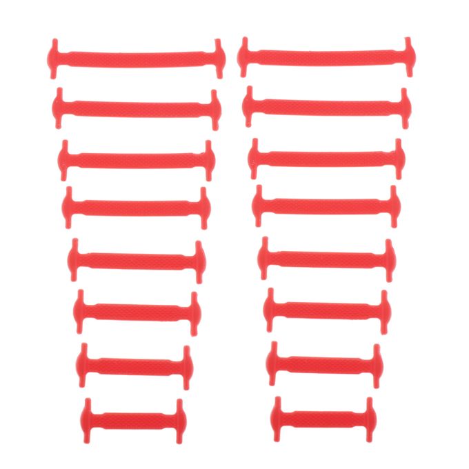 Adult Silicone Elastic Shoelaces Fashion  Athletic No Tie Shoe Lace All Sneakers Fit Quick Shoe Lace