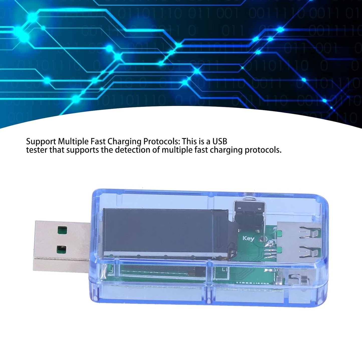 🔌 Atorch U96 USB Tester 10-in-1 Digital Power Meter | Color LCD Display | Voltage Current Capacity Fast Charging Detector | A One Quality