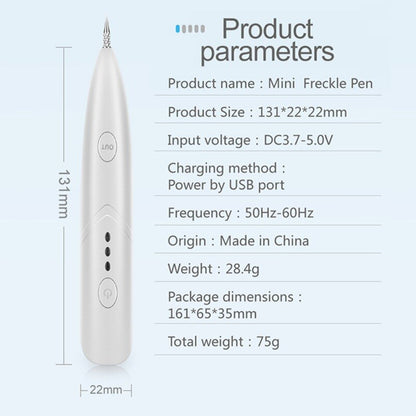 Mini Laser Freckle Skin Mole Dark Spot Remover Face Wart Tag Tattoo Removal Pen