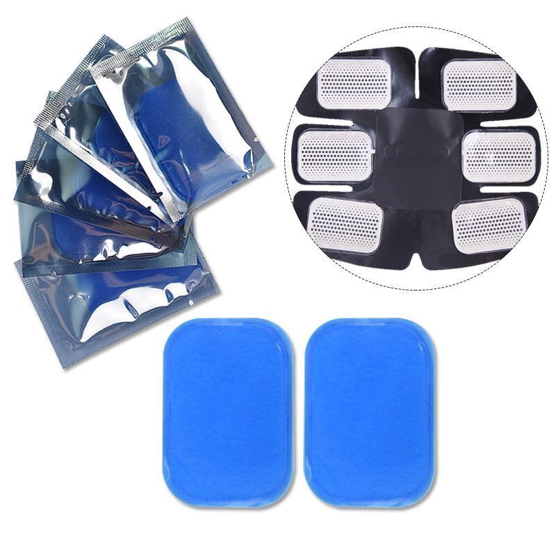 Replacement Gel Pads For EMS Trainer Gel Patch size 6cm  x 4.5cm