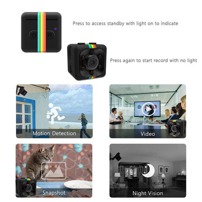 SQ11 Mini Camera 1080P  – sq11 Portable HD Nanny & Security Camera  With Night Vision & Motion Detection