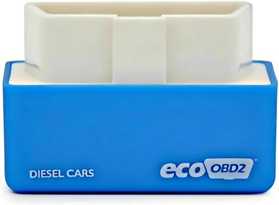 Eco OBD2 Fuel Saver Device for Diesel Cars | OBD II Plug & Play Diagnostic Port Accessory | Blue