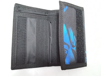 Recycled Polyester Wallet | Compact Card Holder with Coin Pocket &amp; ID Slot | Slim Fold Wallet for Men &amp; Women