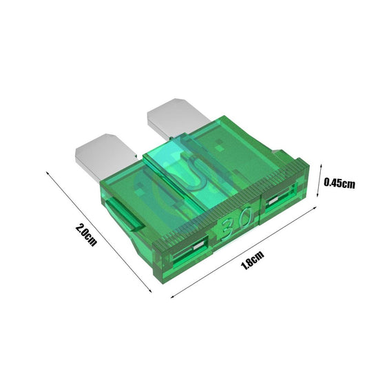 30A.25A.15A.5A.10A.20A 6Pcs  Blade Fuse Car Auto Accessories
