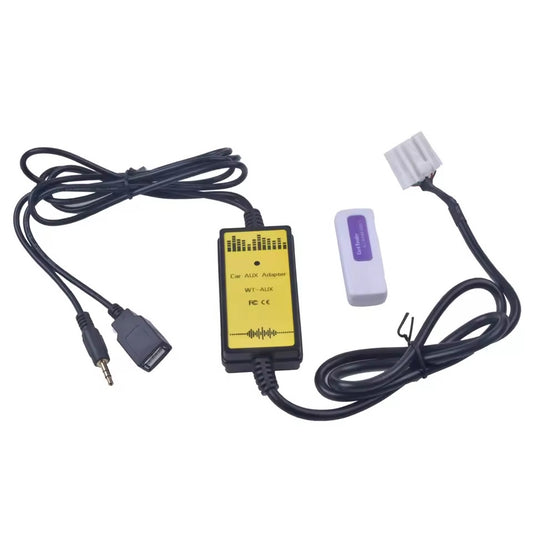 Mazda AUX USB adapter for Mazda 3 5 6 MX-5 CX-7 RX-8 Miata Premacy 323 MPV
