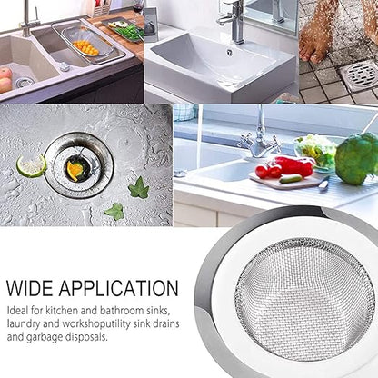 stainless steel kitchen sink basket waste strainer Perforated wash basin Mesh Filter