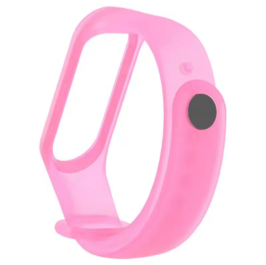 XIAOMI mi band transparent strap new colorful mi band 3 4 strap silicone mi band 4 3 belt replacement for xiaomi mi 4 band