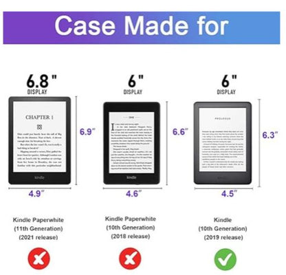 6" Kindle Paperwhite Signature Edition PU Leather Cover with Auto Wake/Sleep for Amazon Kindle A1