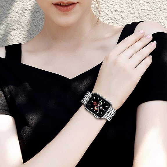 42mm 44mm 45mm 49mm Hi Qulity Stainless Steel Non Magnatic Metal Strap for Apple Watch lock Exclent Finish Long Life A One Material