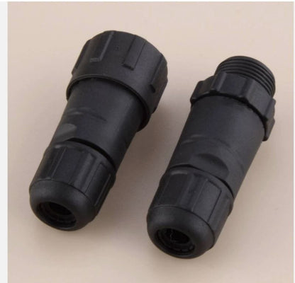 4 Pin Male Female Waterproof Cable Connector Set – Outdoor Wire Harness Adapter Socket for Boat, Marine & Automotive Use