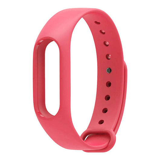 Mi Band 2 Strap -Soft Red- Soft - High Quality -TPU -Anti Lost - Smell Less - Fine Close Button - A One Product - Long Life - Water Proof -Smart Watch Strap