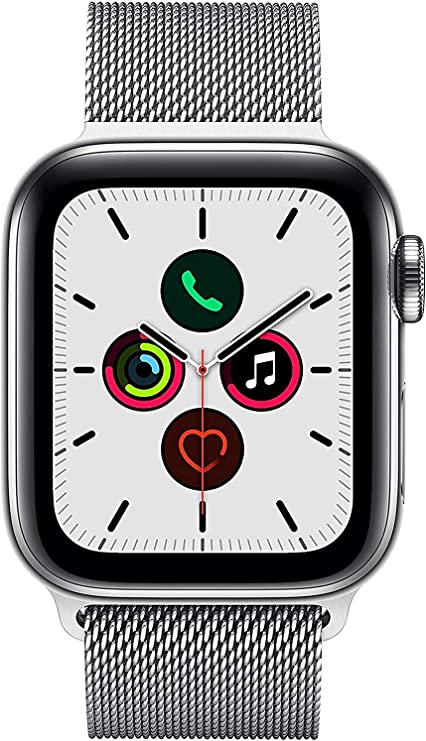 Band For i Watch Size 38mm 40mm 41mm Light Stainless Steel Milanese Loop Band from A One Stuff - Silver