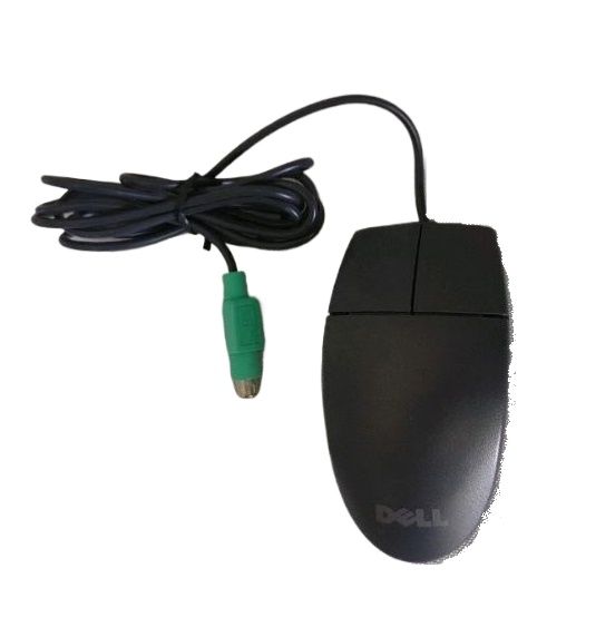 M-S34 Black Trackball USB Mouse with 2 Meter Cable – Branded Optical Trackball Mouse for PC, Computer & PS/2 Compatible Ergonomic Design