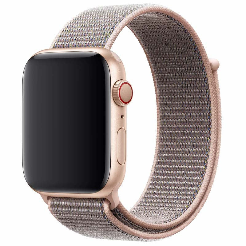 Sport Loop Watch Strap – 38mm/40mm/41mm Pink Sand | Stylish & Comfortable Replacement Band